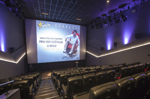 Otvoreno 4DX kino u Zagrebu!
